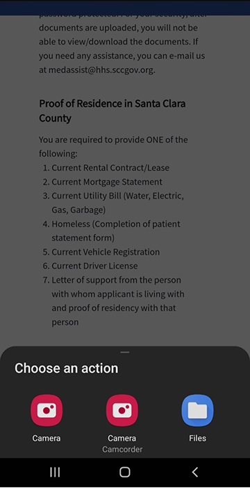 Step 2. A popup will ask you to choose an action