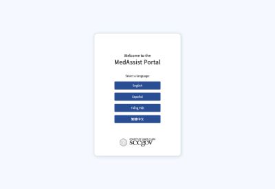 MedAssist Portal screenshot
