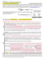 A screenshot of ACH Registration form